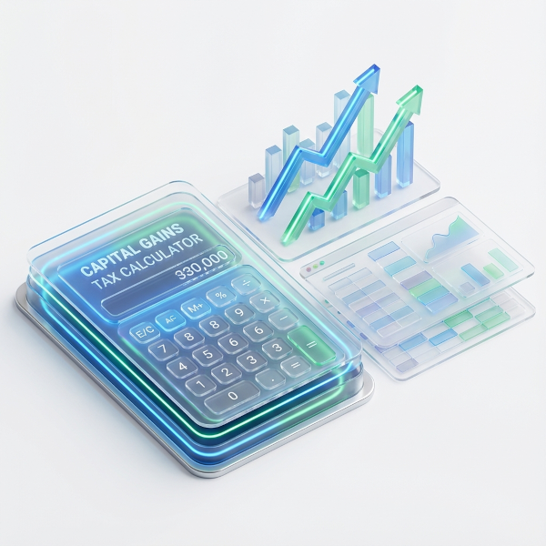 ASX Capital Gain Tax Calculator Illustration